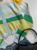 Load image into Gallery viewer, BLUENOTES SUNRISE LANDSCAPE SUPER DUPER SOFT CARDIGAN