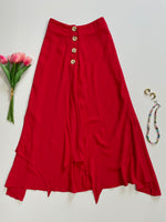 Load image into Gallery viewer, Koton Cherry Red Skirt-Waist 28