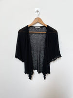 Load image into Gallery viewer, Elizabeth Scott Sheer Crochet Top-Bust 38 to 42