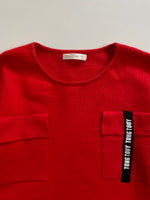 Load image into Gallery viewer, Yongshi Red Soft Sweater-Bust 34 to 36