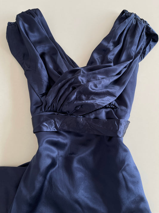 Ocean Vintage Dress-Bust 36