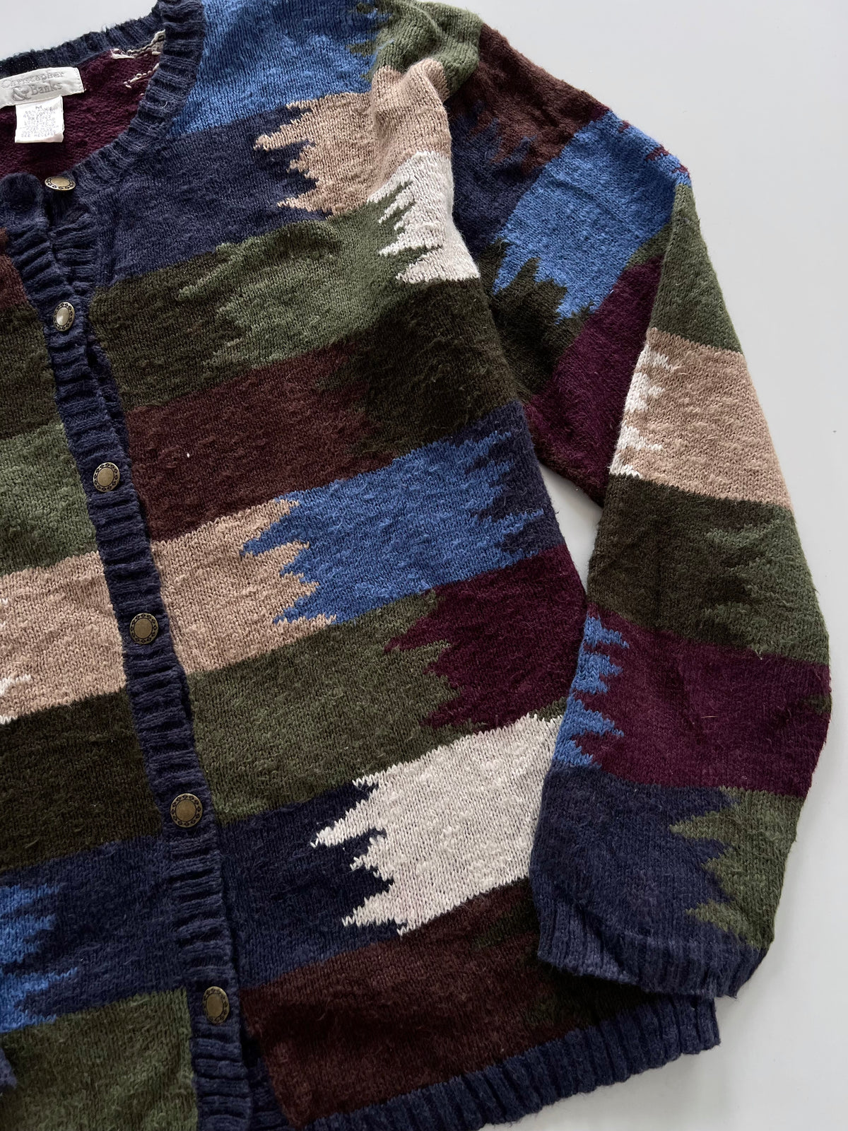 Christopher & Banks Embroidered Sweater-Bust 42