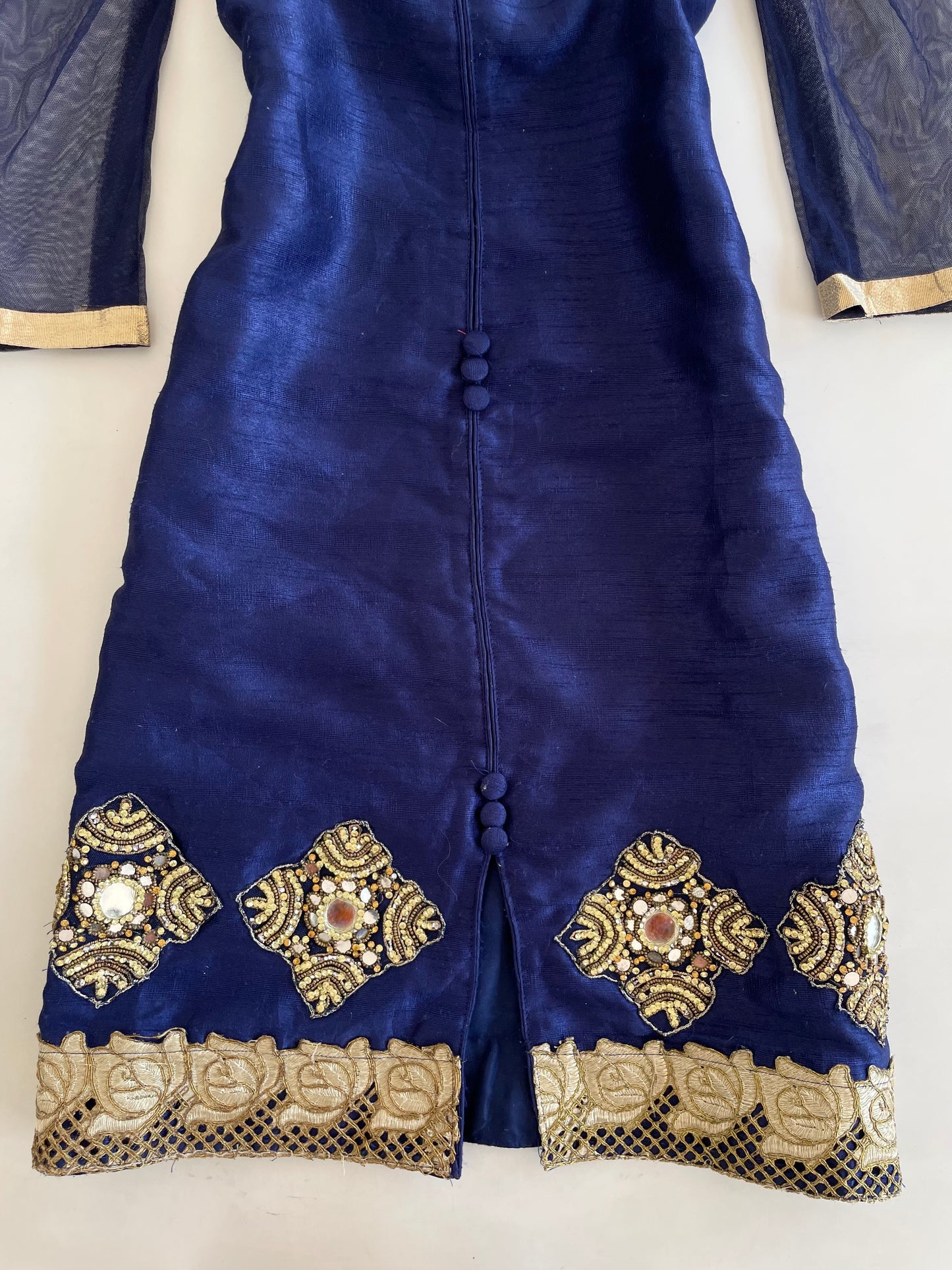 Embroidered Kurta-Bust 36