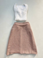 Load image into Gallery viewer, Gigue Tweed Skirt-Waist 34