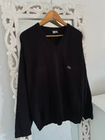 Load image into Gallery viewer, Lacoste Vintage Black Sweater-Bust 48