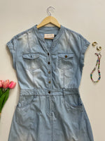 Load image into Gallery viewer, Denim Dress-Bust 34