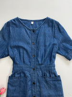 Load image into Gallery viewer, Le Marais Denim Dress-Bust 34