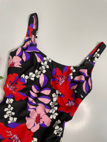 Load image into Gallery viewer, COFFEE PRINTED SWIMSUIT - BUST 30 to 34