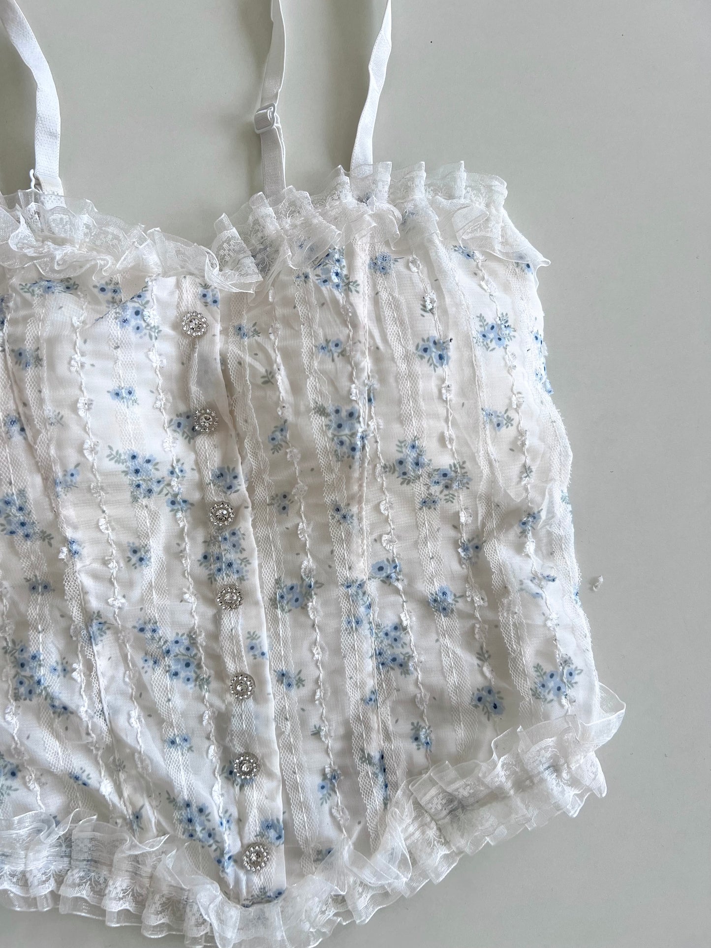 Korean Lace Top-Bust 28 to 30