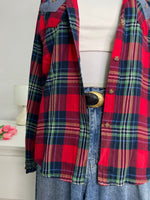 Load image into Gallery viewer, Plaid Shirt - Bust 34
