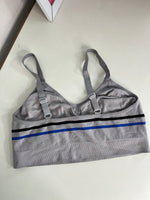Load image into Gallery viewer, GREY SPORTS BRA - BUST 30 to 34