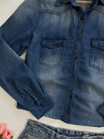 Load image into Gallery viewer, Denim Shirt-Bust 36