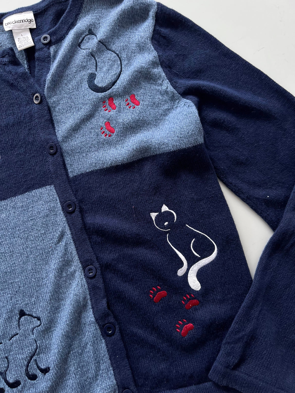 Breckeridge Embroidered Sweater-Bust 48
