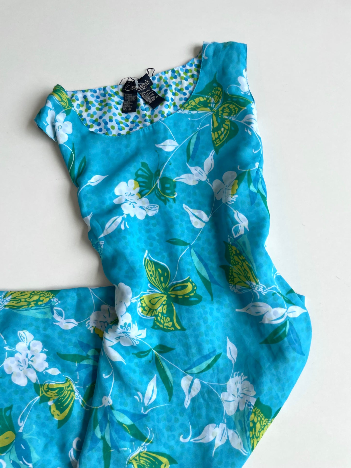 Pomponix Vintage Double Sided Dress-Bust 44