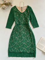 Load image into Gallery viewer, Rosebud Lace Dress-Bust 32