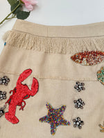 Load image into Gallery viewer, Rosas Rojas Skirt-Waist 28