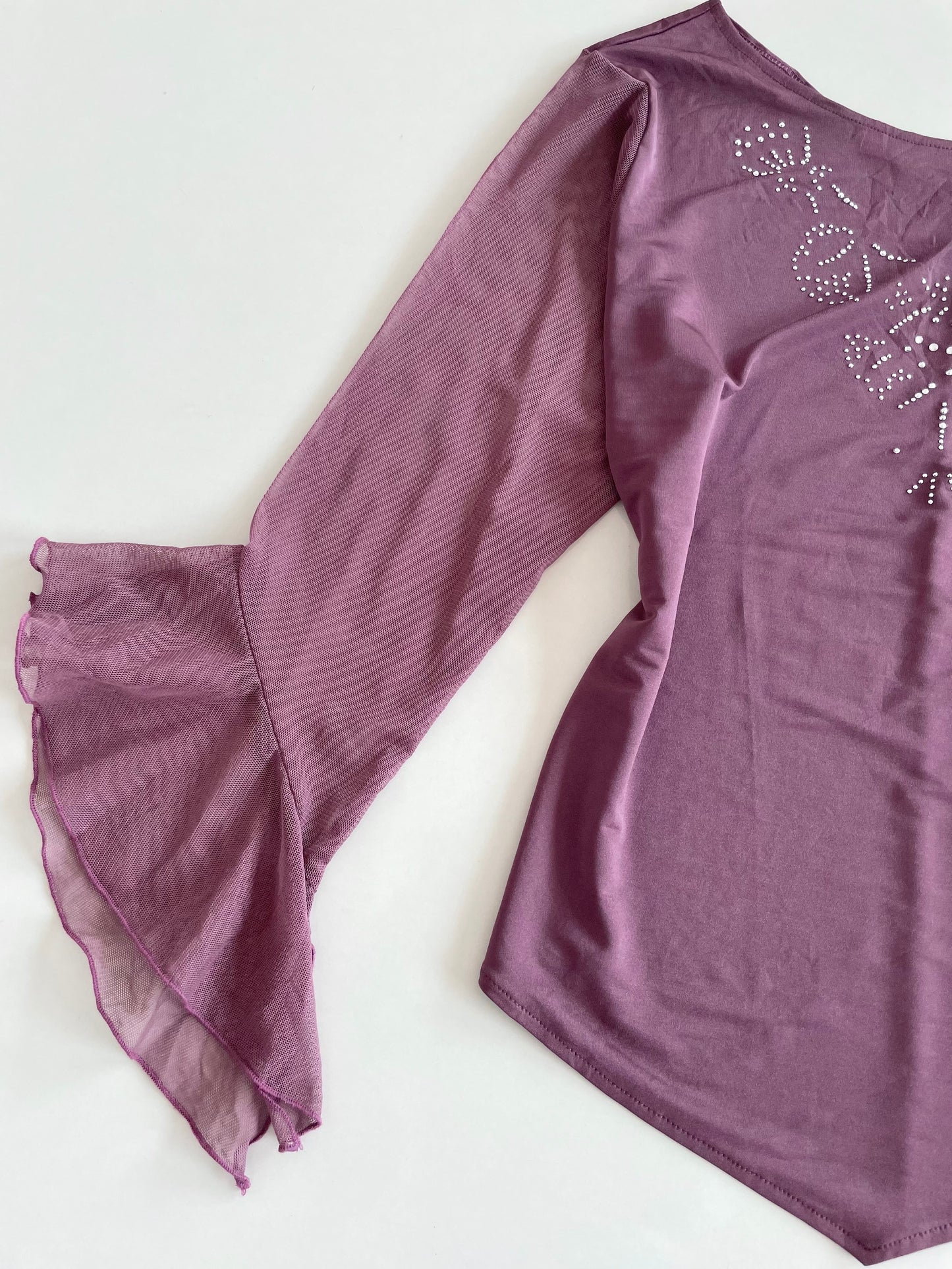 Vintage Mauve Top-Bust 36 to 38