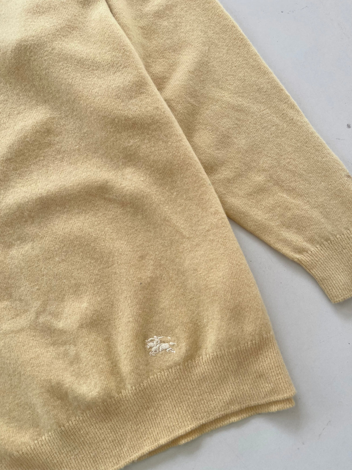 Burberry Vintage 100% Geelong Lambswool Sweater-Bust 42