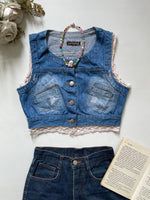 Load image into Gallery viewer, Vintage Waistcoat-Bust 34