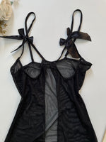 Load image into Gallery viewer, Sheer Lingerie Lace Dress-Bust 32 to 34