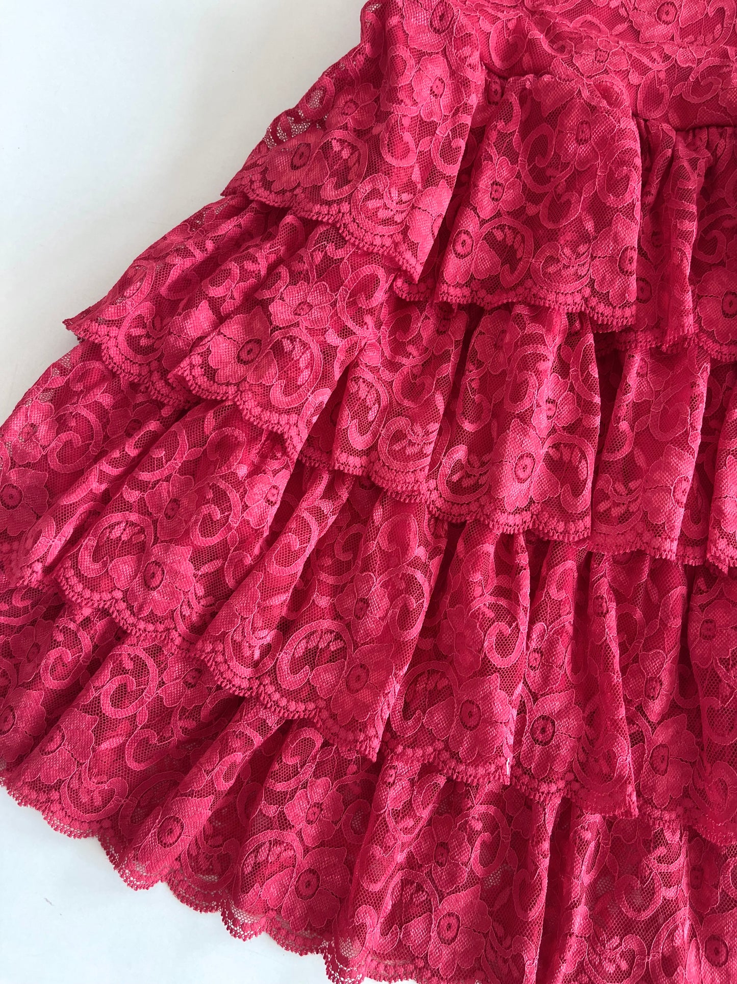 Kikiriki Lacy Tube Vintage Dress-Bust 30 to 32