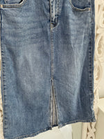 Load image into Gallery viewer, Denim Skirt-Waist 28
