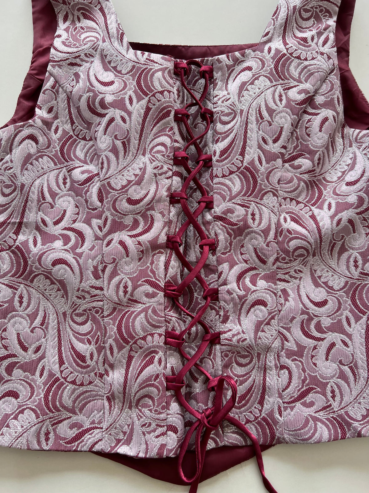 Mille Luce Jacquard Paisley Top-Bust 32 to 34