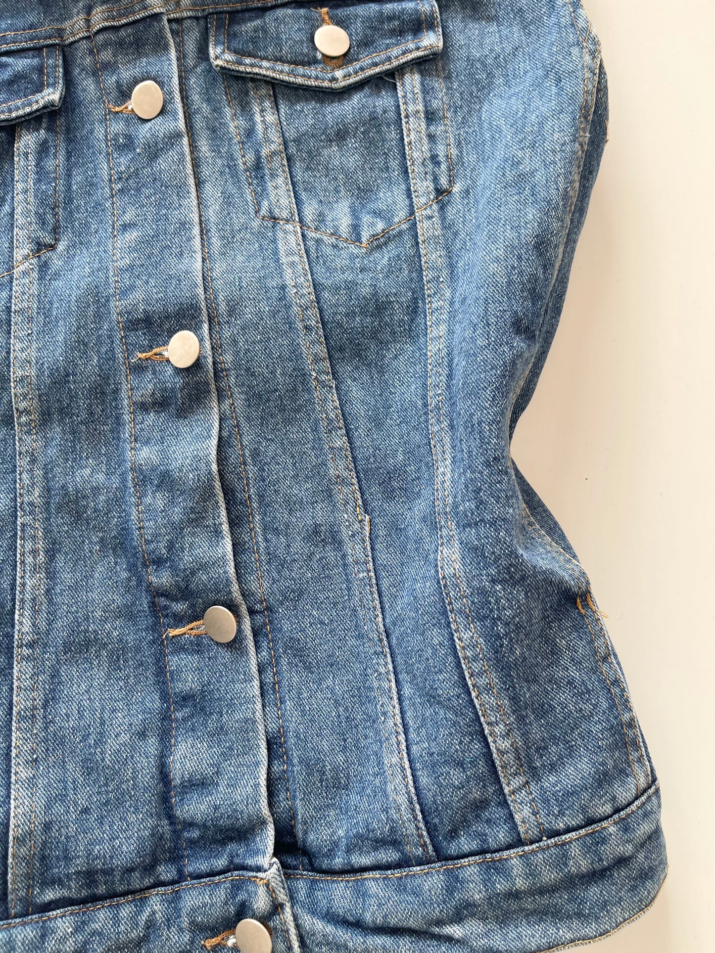 Stylish Denim Jacket-Bust 42
