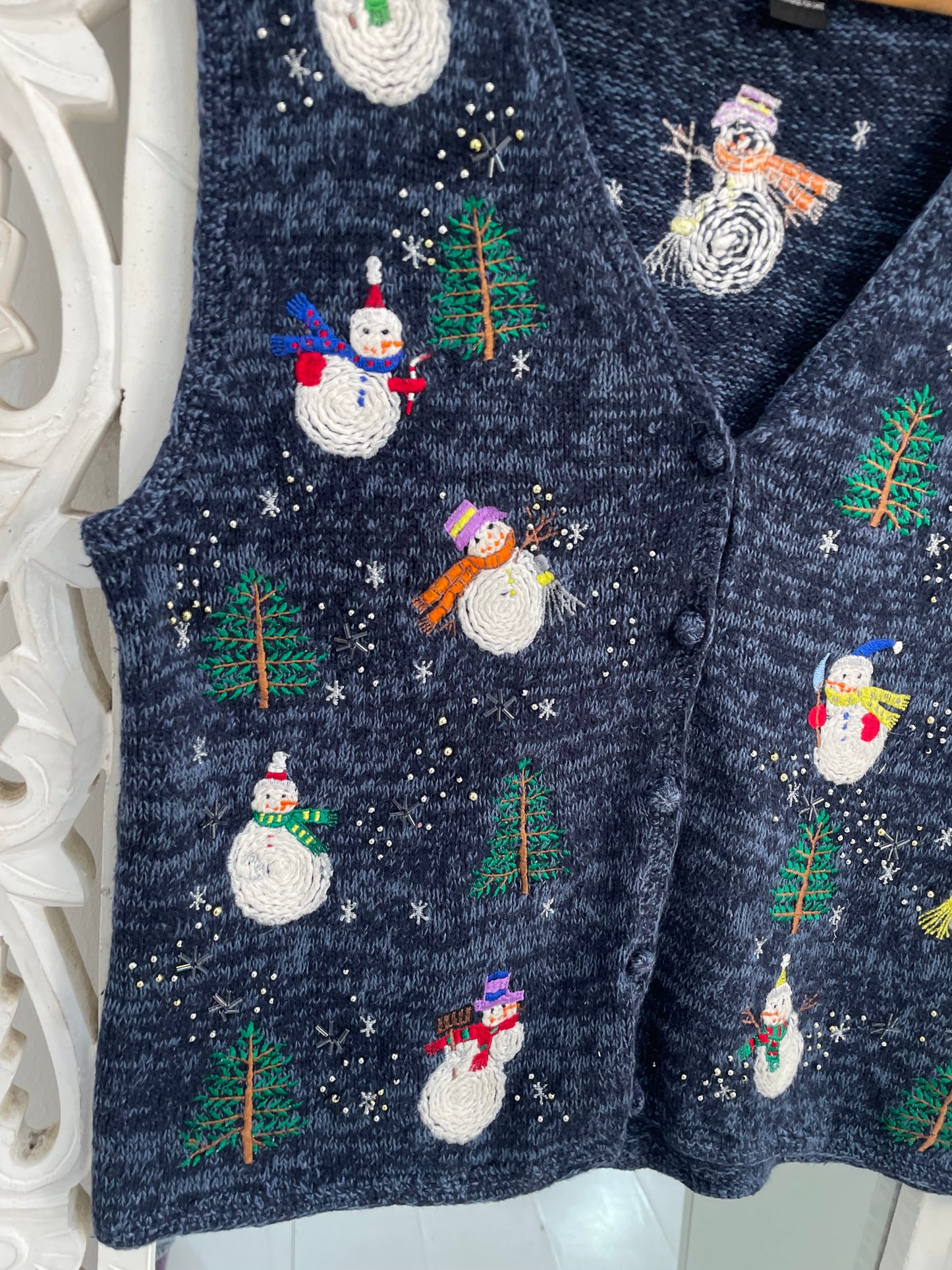 Christmas Sweater Vest-Bust 38