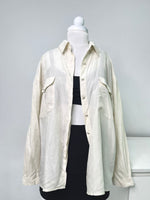 Load image into Gallery viewer, Carla Morghen Pure Silk Shirt-Bust 44