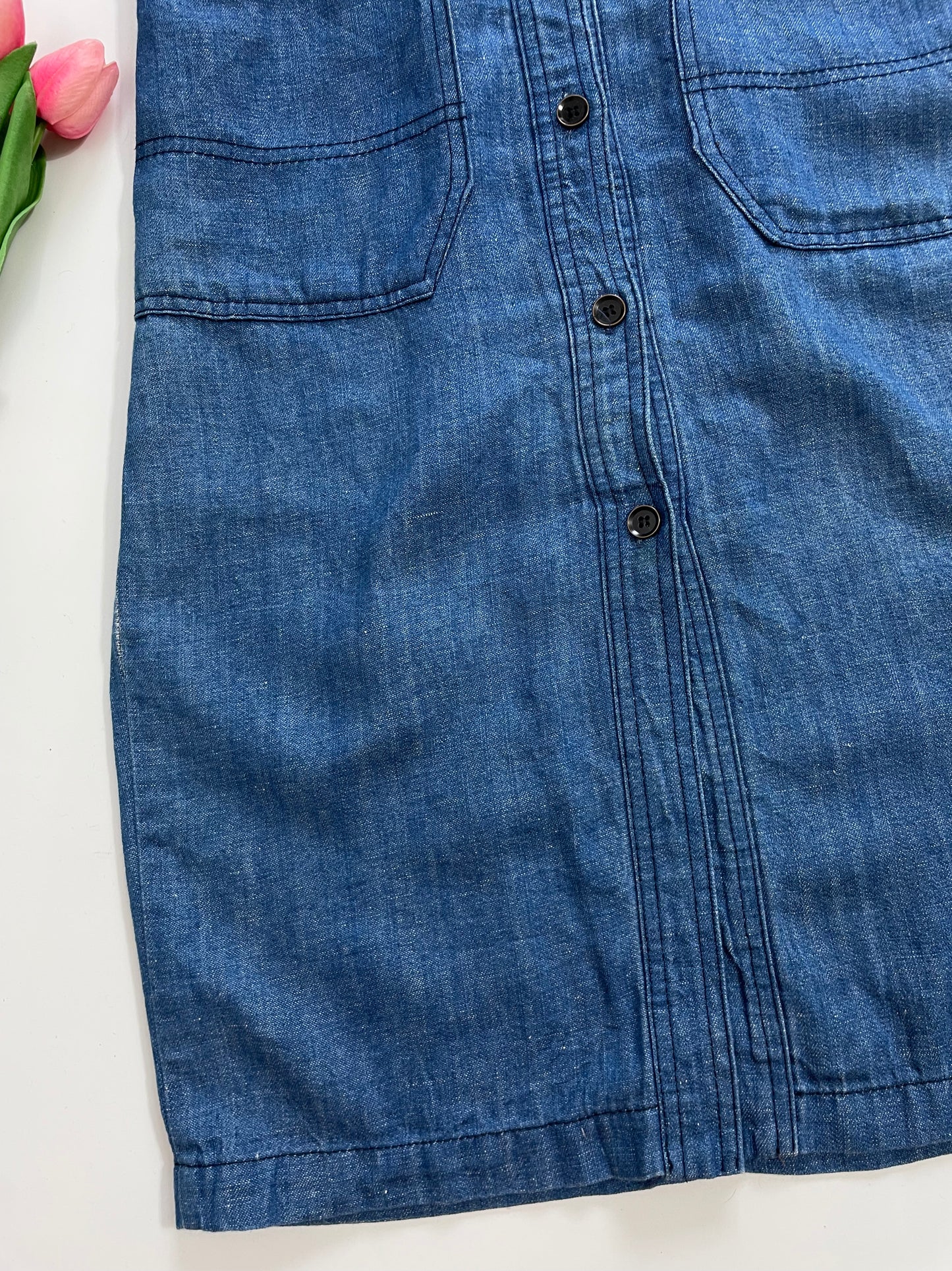 Le Marais Denim Dress-Bust 34