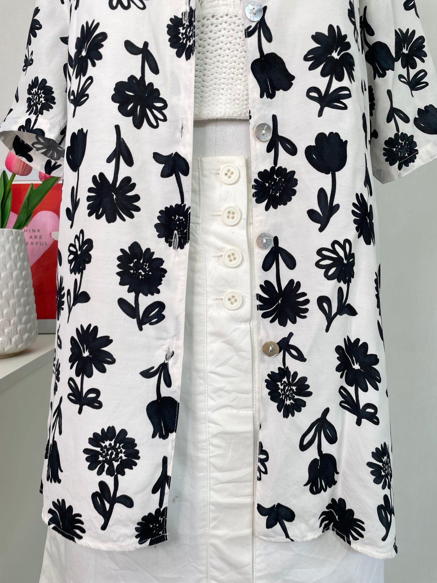 Flowerbed Shirt-Chest 40