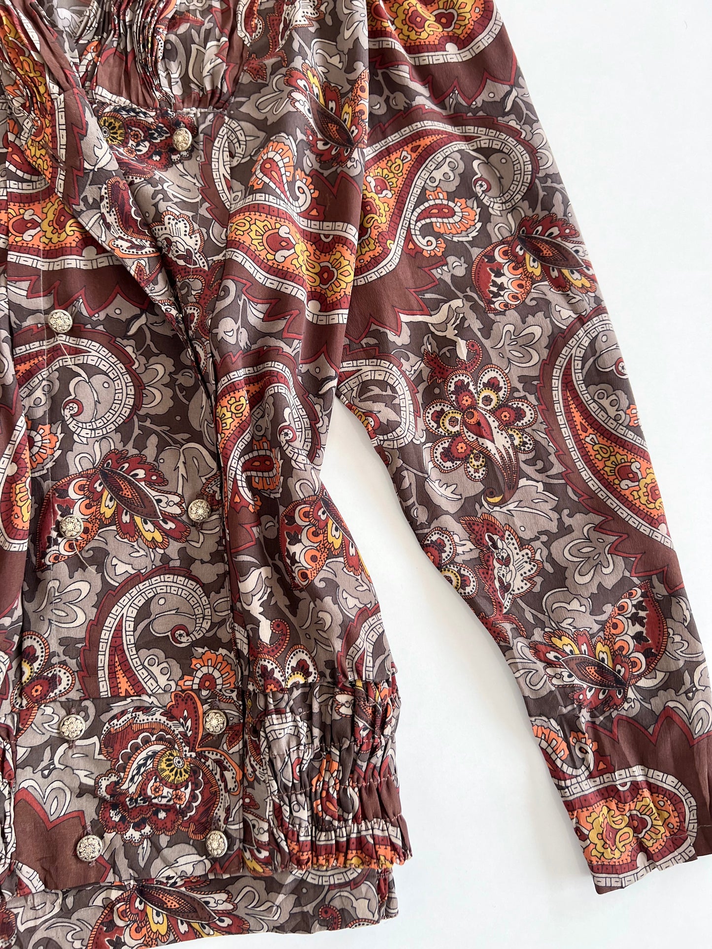 Paisley Vintage Top-Bust 44