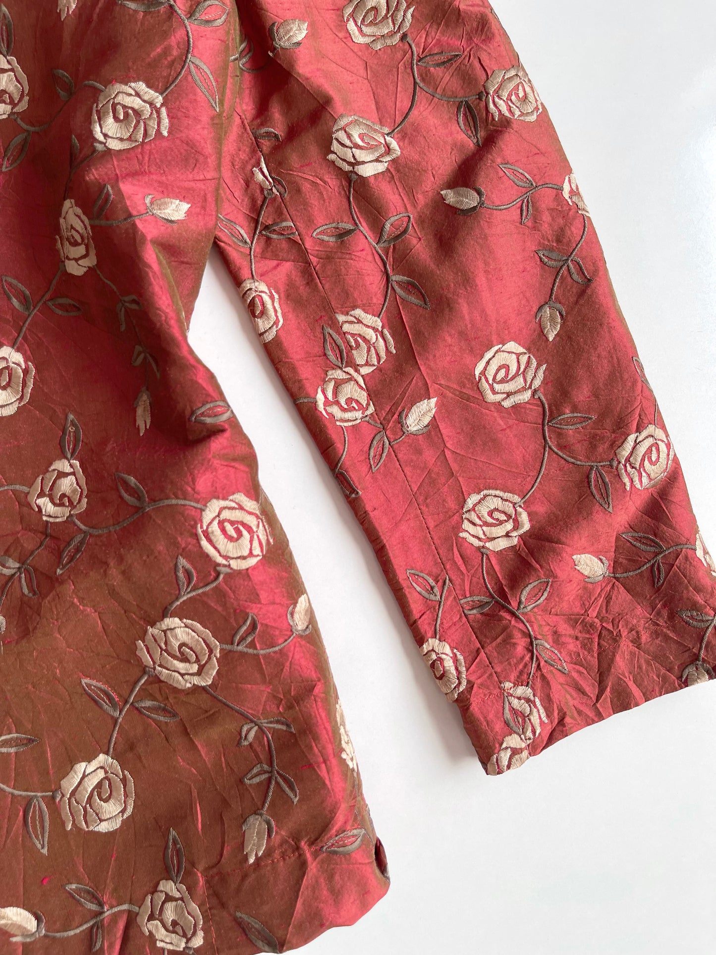 Embroidered Vintage Blazer-Bust 42