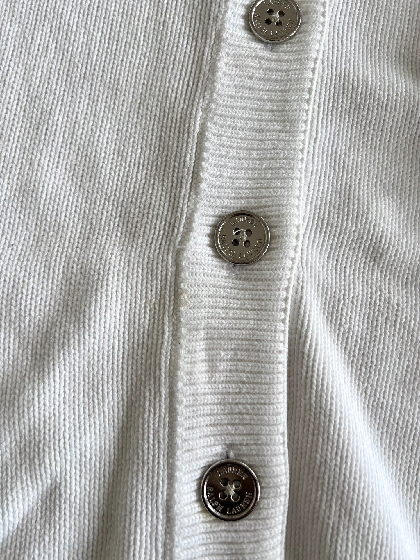 Ralph Lauren 100%Cotton Vintage Cardigan-Bust 40
