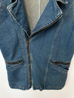 Load image into Gallery viewer, Denim Vest-Bust 38