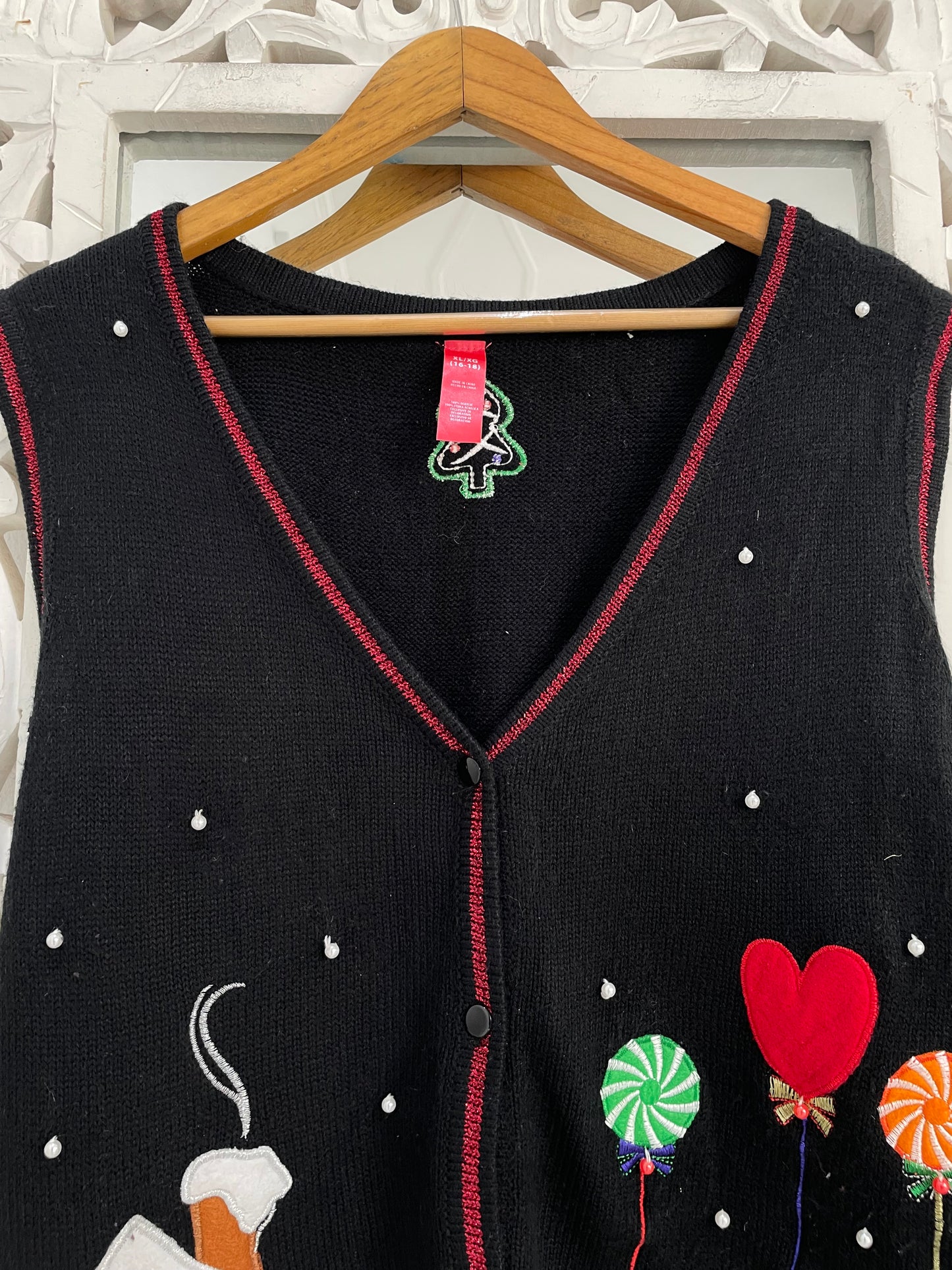 Christmas Sweater Vest-Bust 42