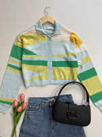 Load image into Gallery viewer, BLUENOTES SUNRISE LANDSCAPE SUPER DUPER SOFT CARDIGAN