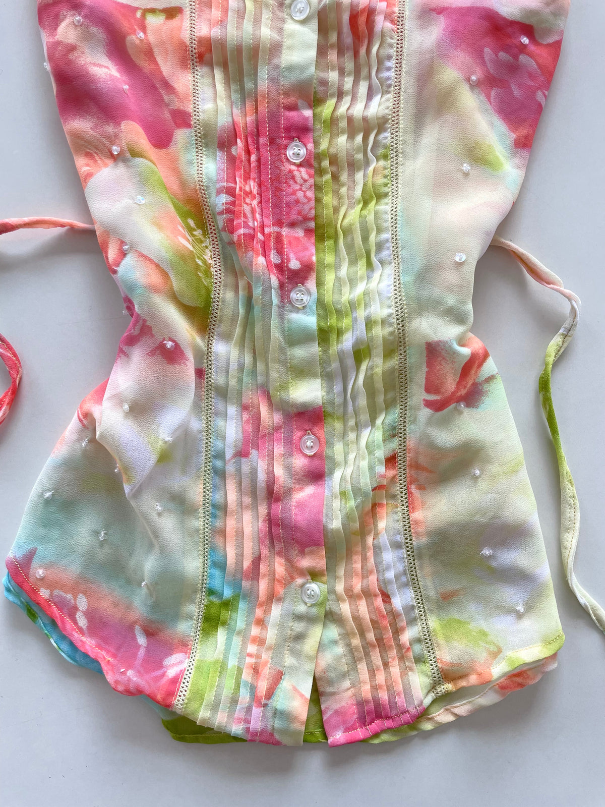 Skye’s The Limit Sheer Floral Top-Bust 40