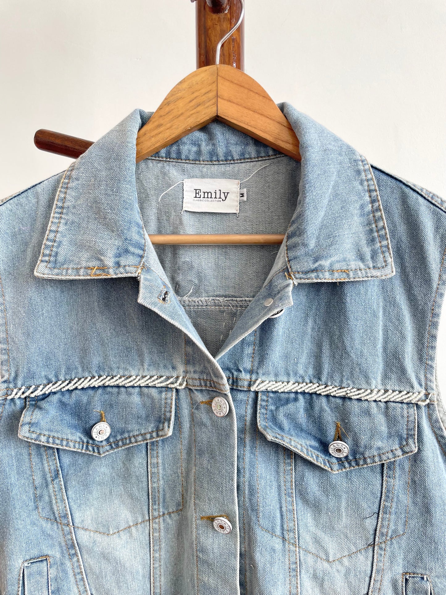 Emily Denim Vest-Chest 42
