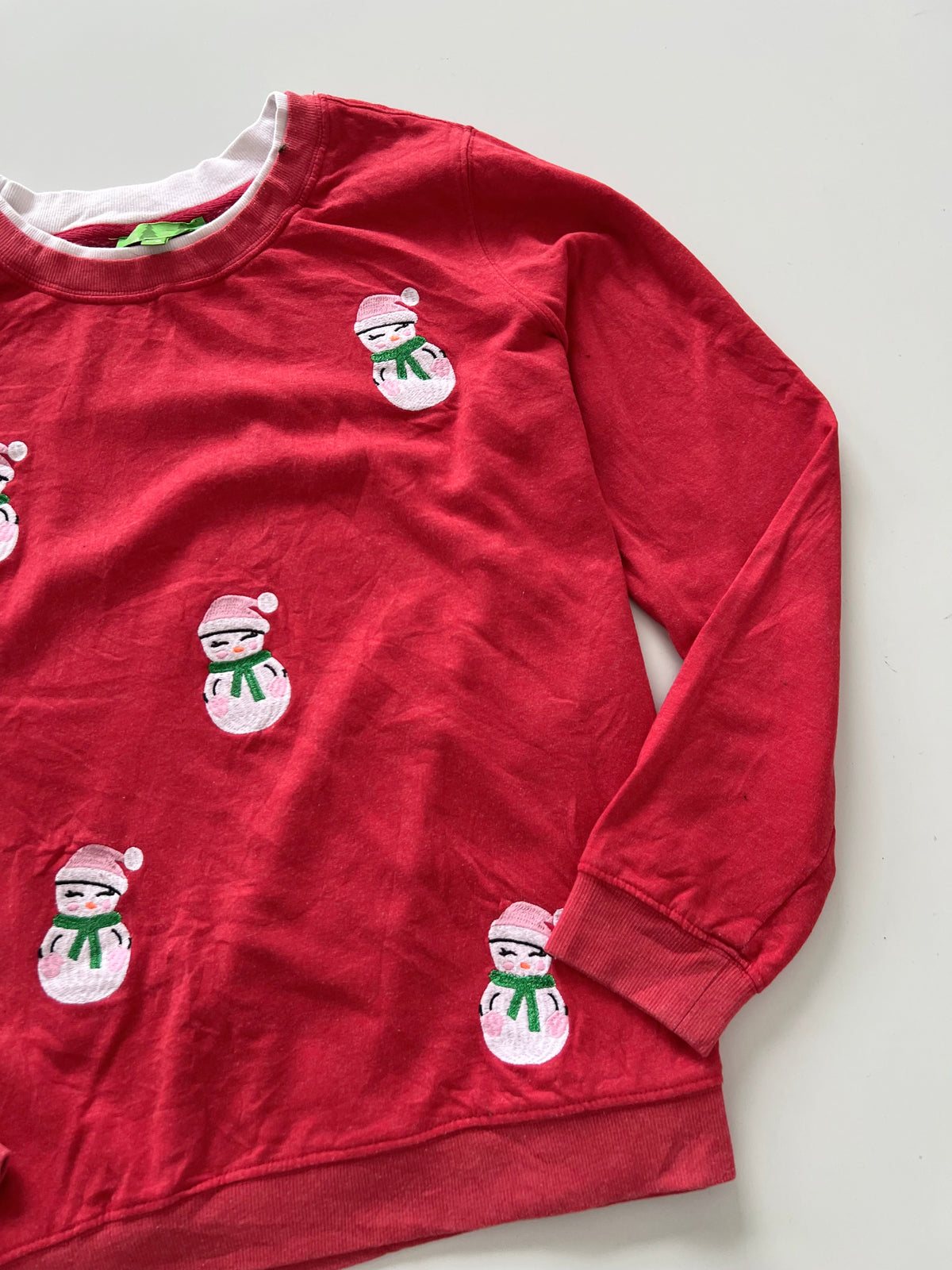 Embroidered Christmas Sweater-Bust 46
