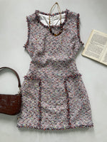 Load image into Gallery viewer, Yieeting Tweed Dress-Bust 38