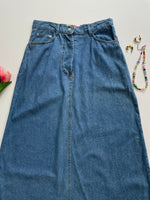 Load image into Gallery viewer, Denim Skirt-Waist 28