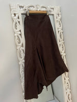 Load image into Gallery viewer, Vintage Suede Skirt-Waist 28