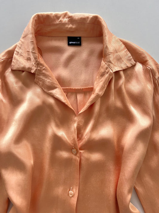 Gina Tricot Satin Shirt-Bust 40