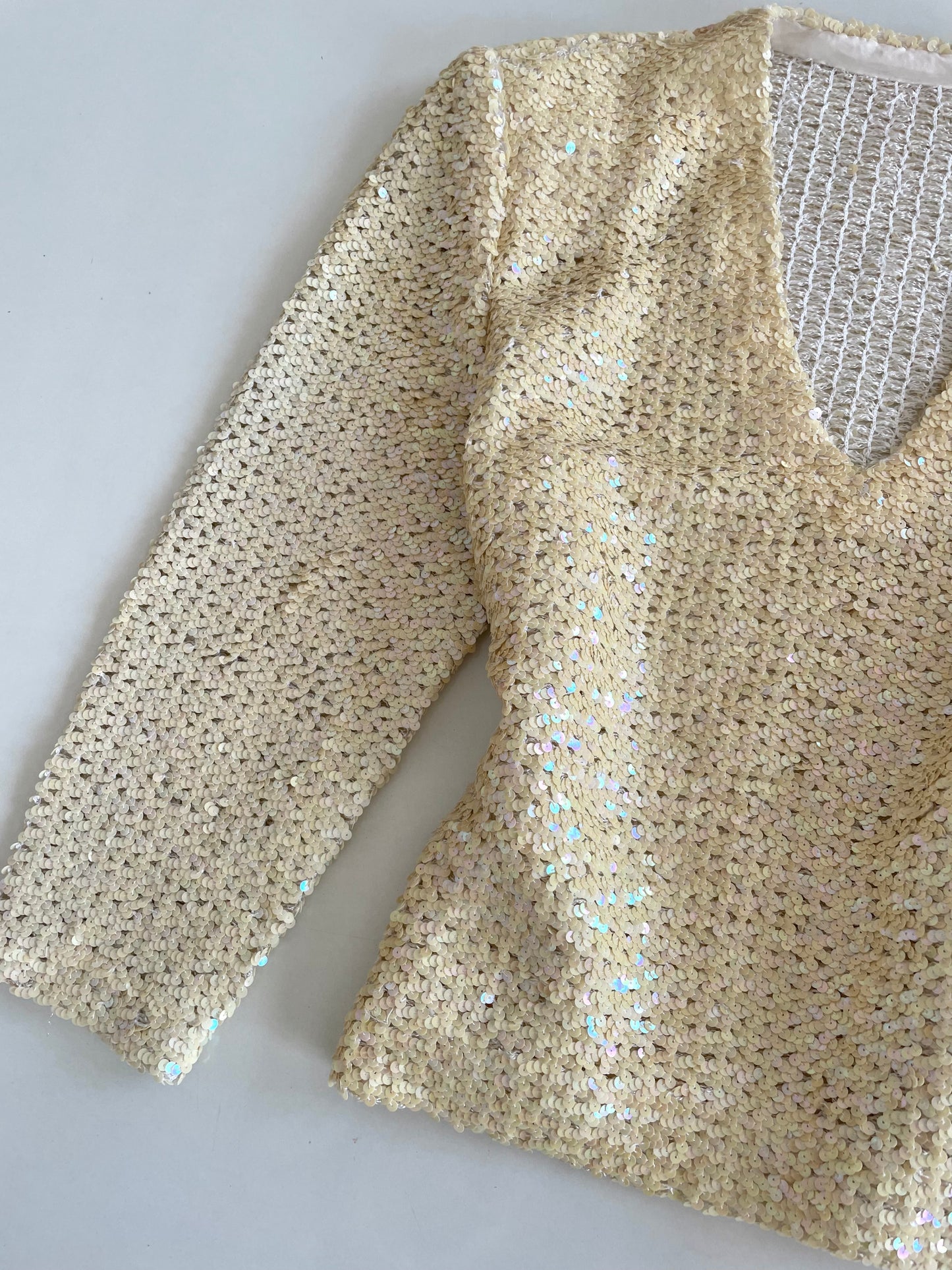 Vintage Sequin Top-Bust 40 to 42