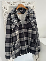 Load image into Gallery viewer, Fleece Lined Super Thick Shacket-Chest 50