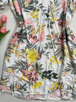 Load image into Gallery viewer, FLORAL WHITE DRESS - BUST 48
