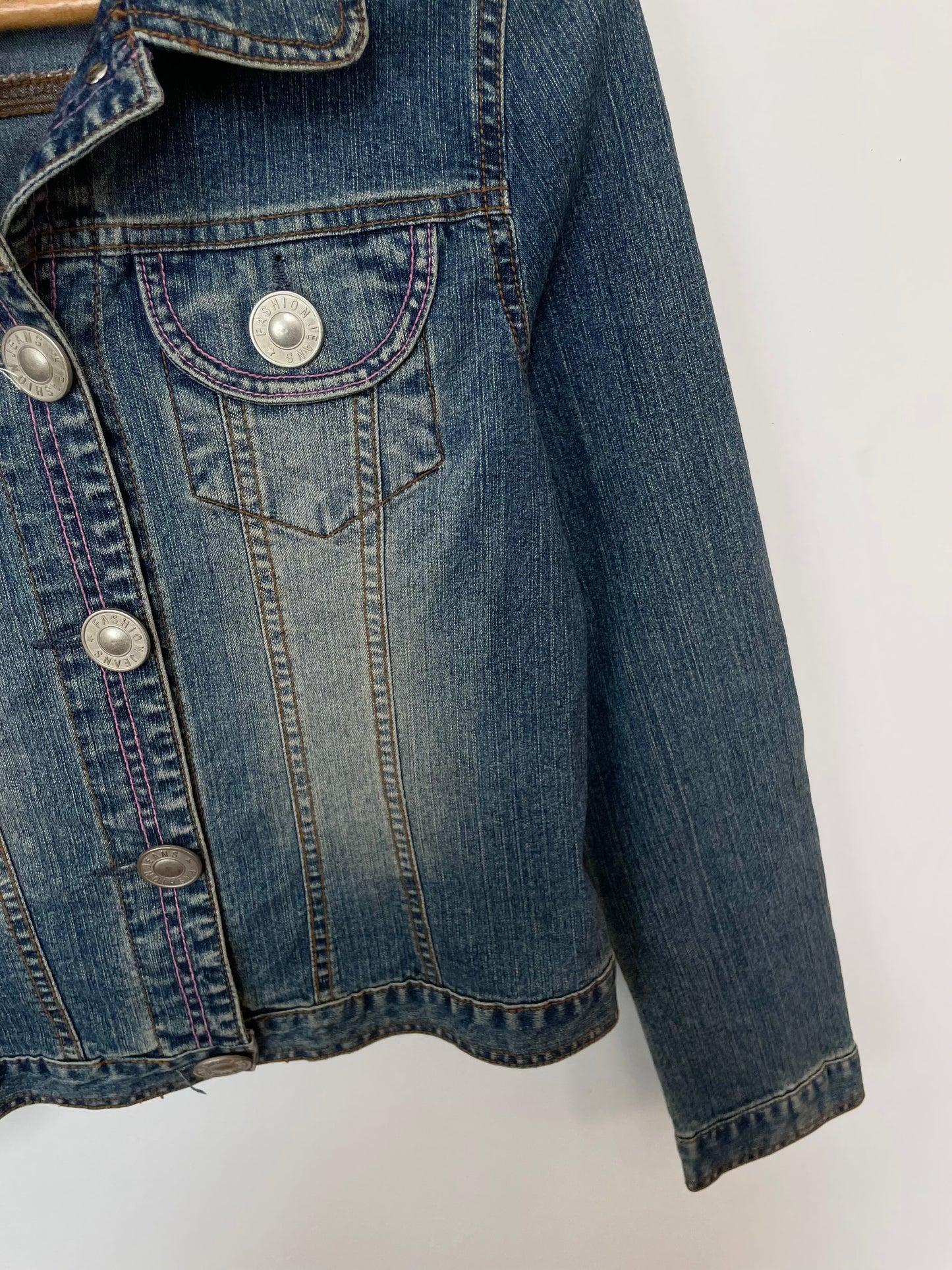 Fanup Denim Vest-Bust 34