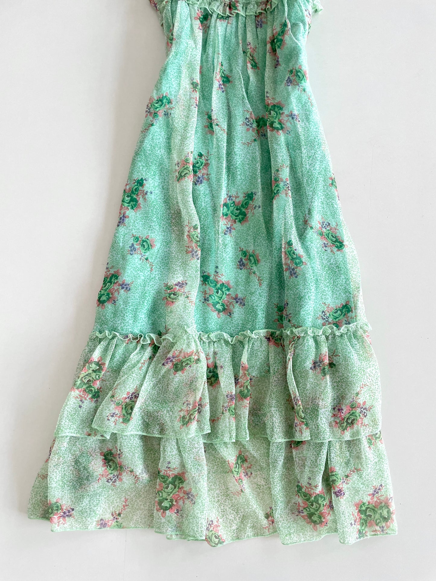 Ruffle Dress-Bust 32